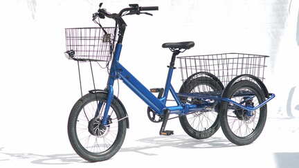 joytrike Dreirad Neigetechnik nach links