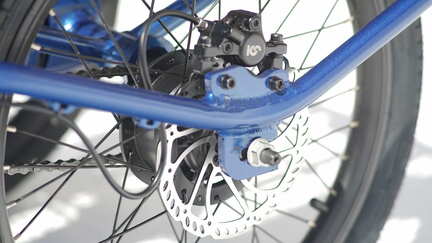 joytrike Dreirad Neigetechnik Scheibenbremse hinten links